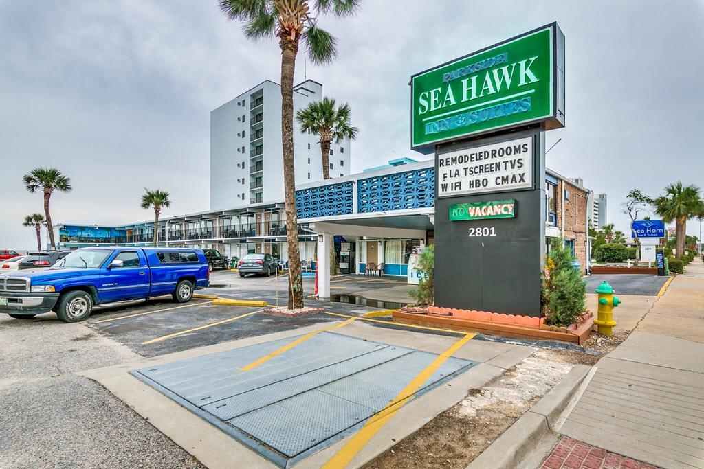 Sea Hawk Oceanfront Motel Myrtle Beach Exterior photo